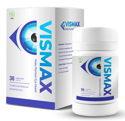 Vismax - Formula nutrisi alami untuk mendukung kesehatan mata dan penglihatan yang lebih jernih